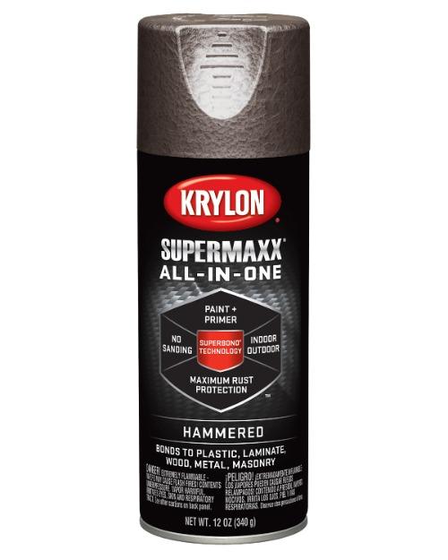 Krylon Supermaxx All In One Hammered Finish Paint Building And Design Suppliers Directory